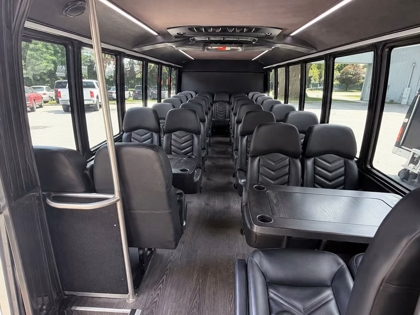 20 passenger minibus inside
