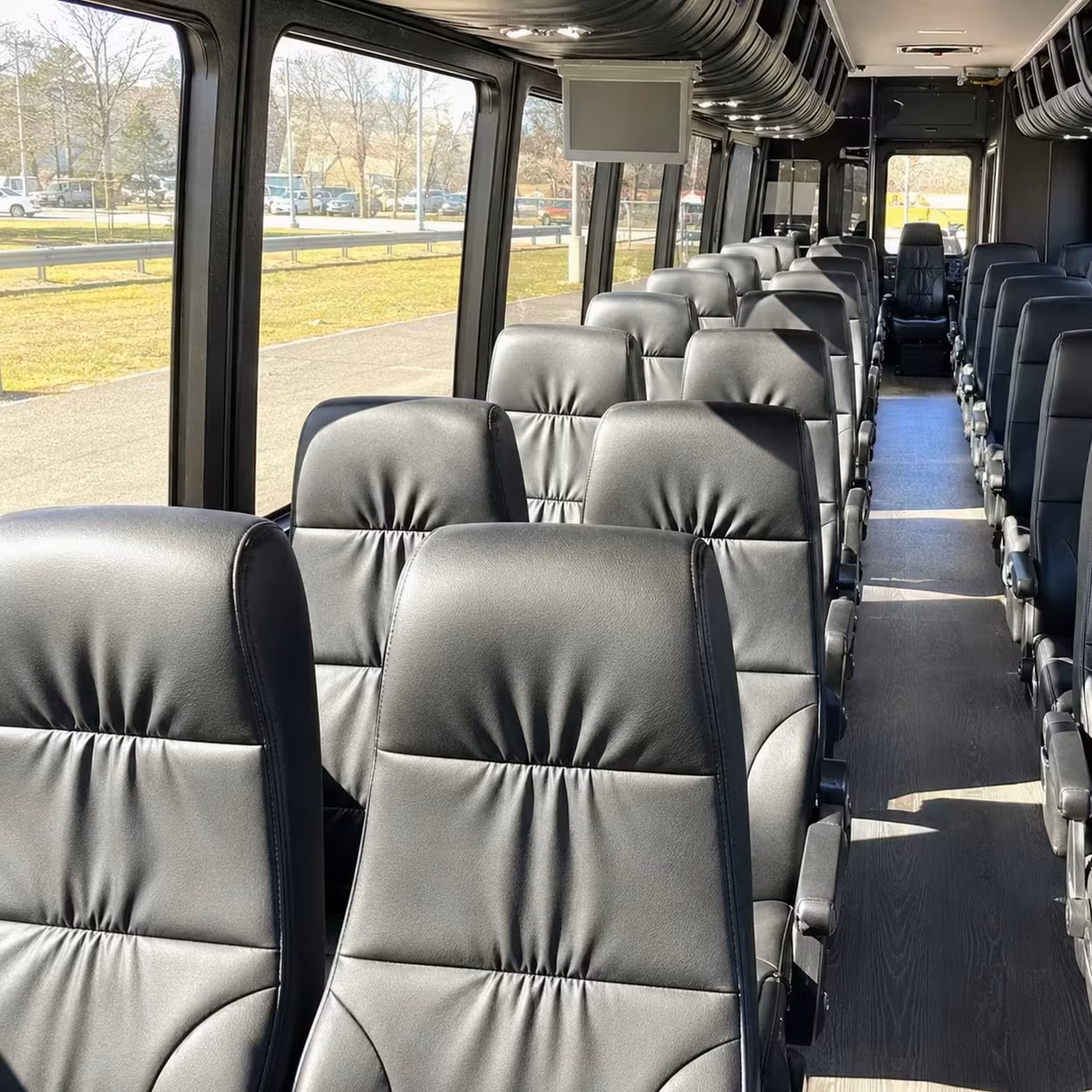 30 passenger minibus interior
