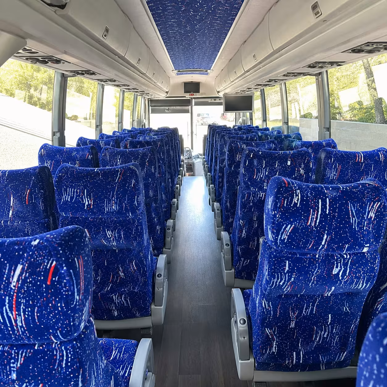 elk grove charter bus interior
