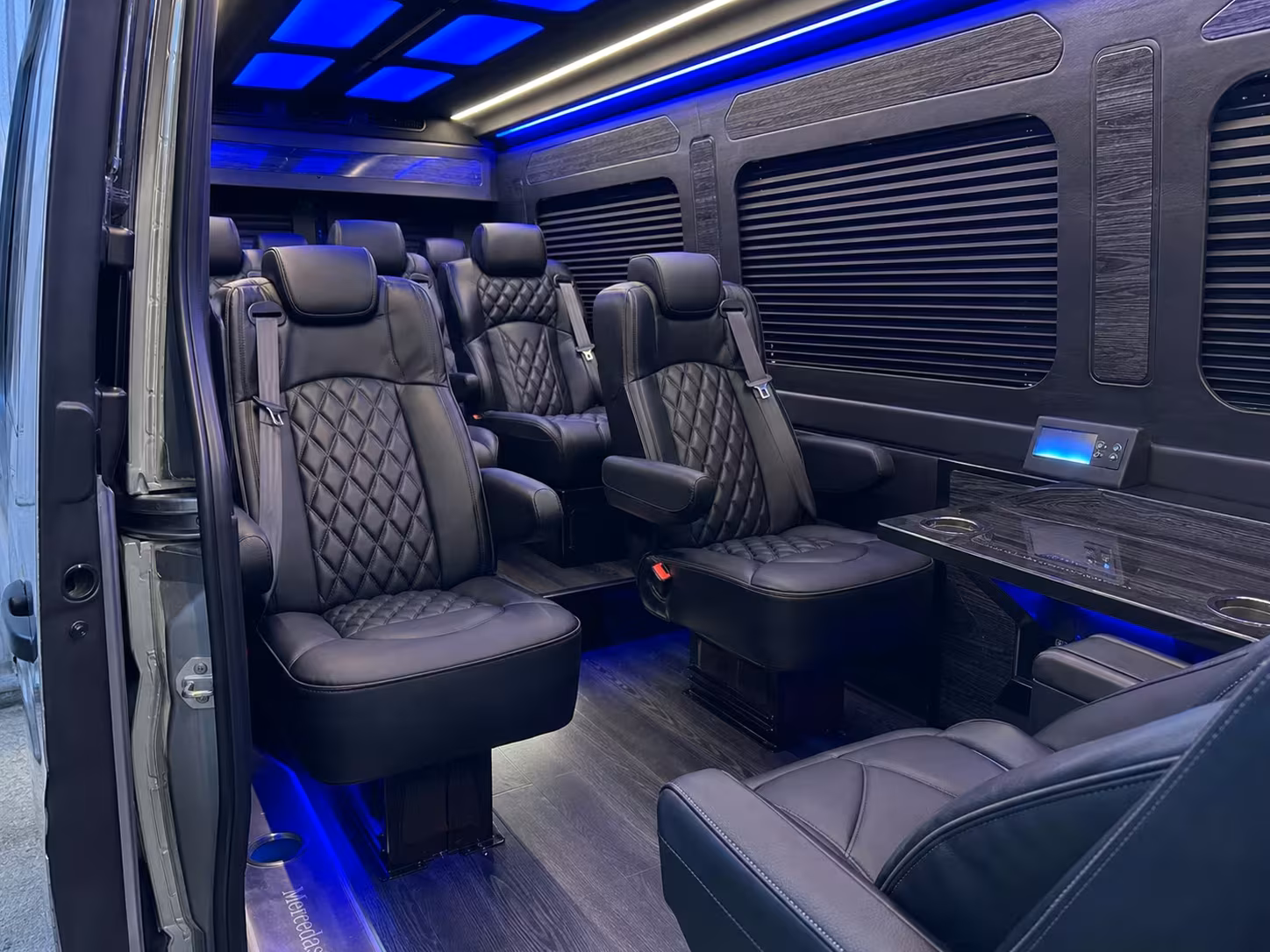 sprinter van transportation for groups and events across elk grove