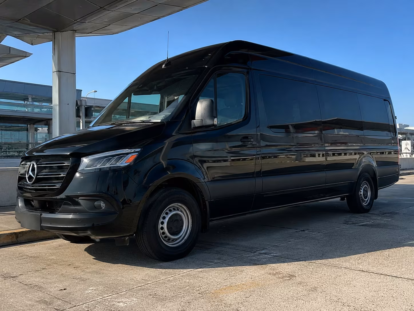 sprinter van with driver