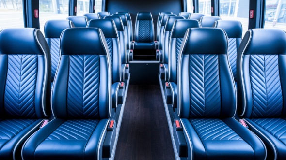 elk grove 15 passenger minibus inside