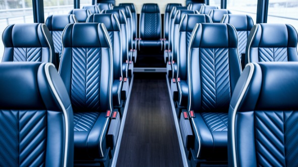 elk grove 25 passenger minibus inside