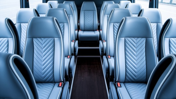 elk grove 28 passenger minibus inside