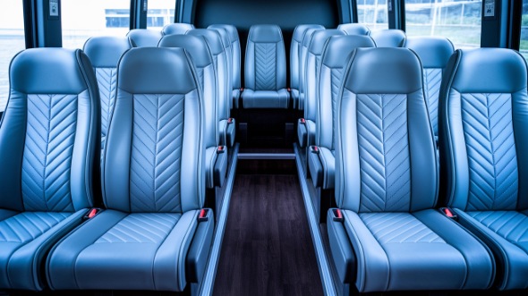 elk grove 35 passenger minibus inside