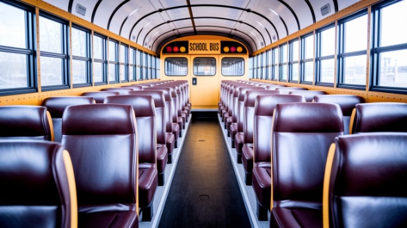 school bus rental interior elk grove