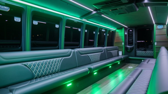 sprinter limo rental interior elk grove