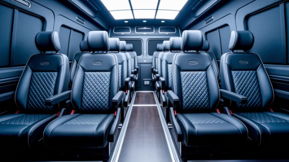 sprinter van with driver interior davis